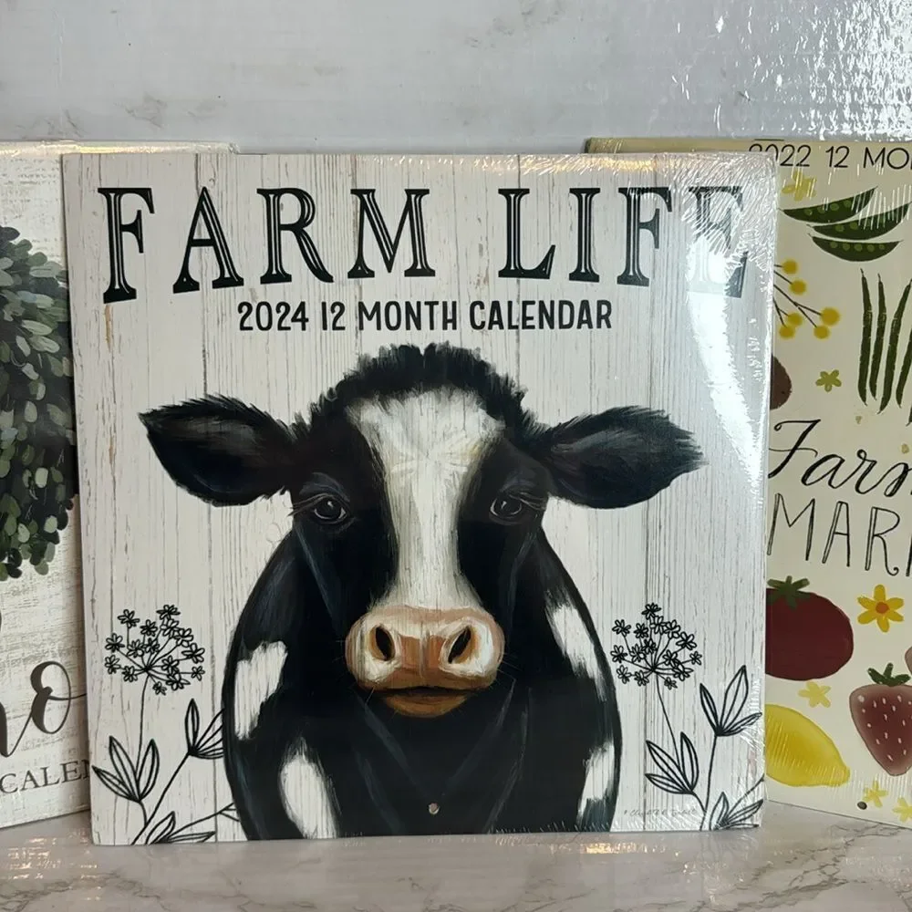 Farm life 2024 calendar bundle for crafting